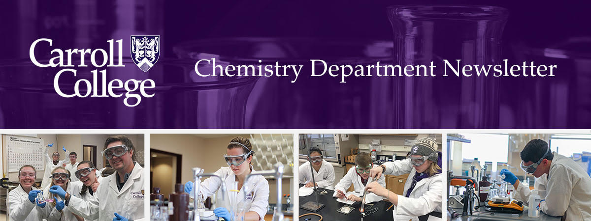 Chemistry Newsletter Header Graphic