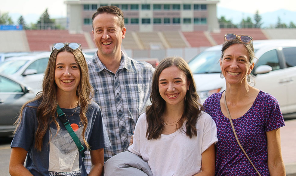 Family at Orientation