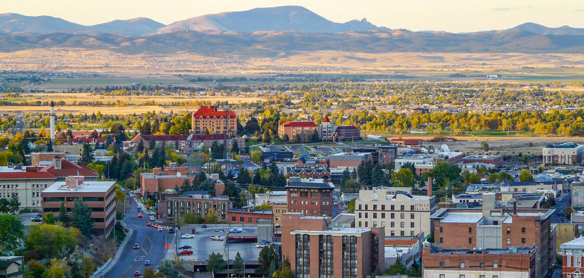 View of Helena and Carroll