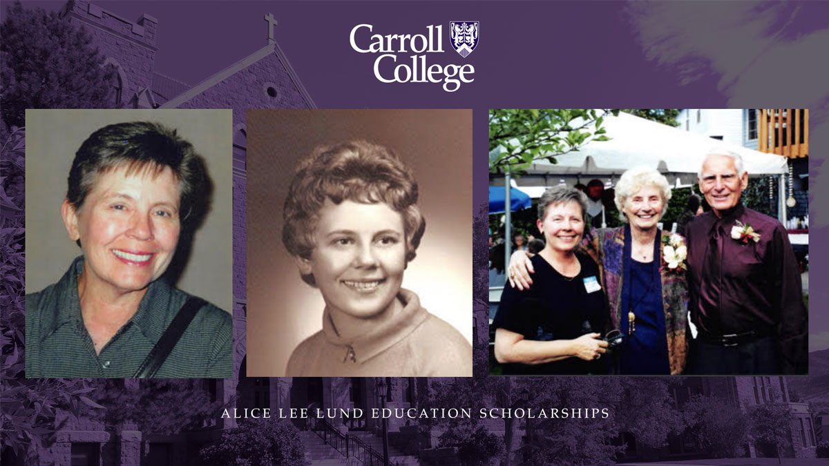 Photos: Alice (Ali) Lee Lund; Alice Lund, 1962 high school graduation photo; Ali Lund (left) with her brother Wes