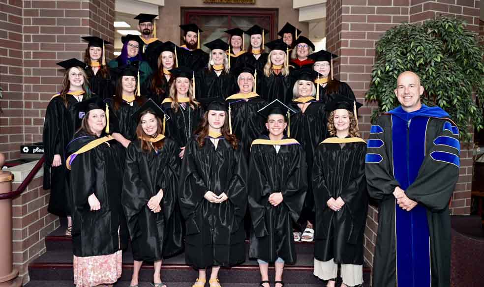 MSW Hooding Ceremony