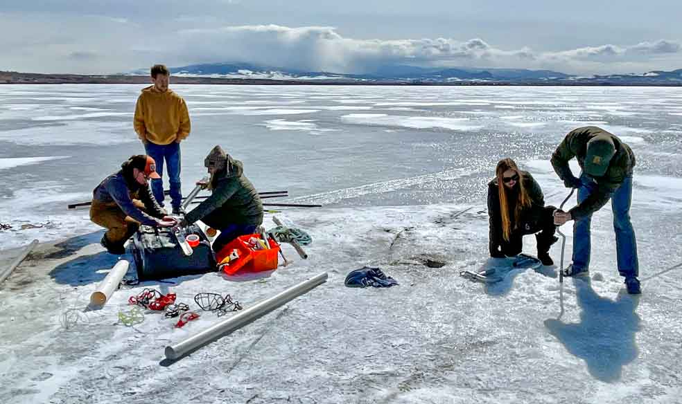 Environmental Science Winter Coring