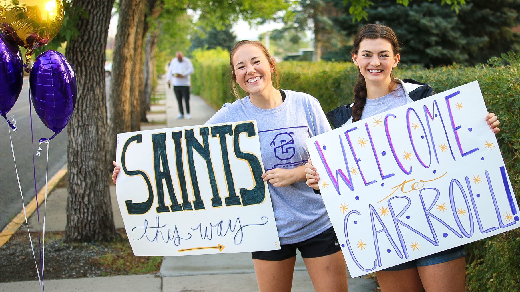 Orientation Welcome Signs