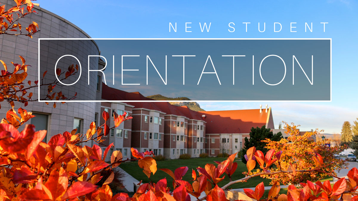 New Student Orientation