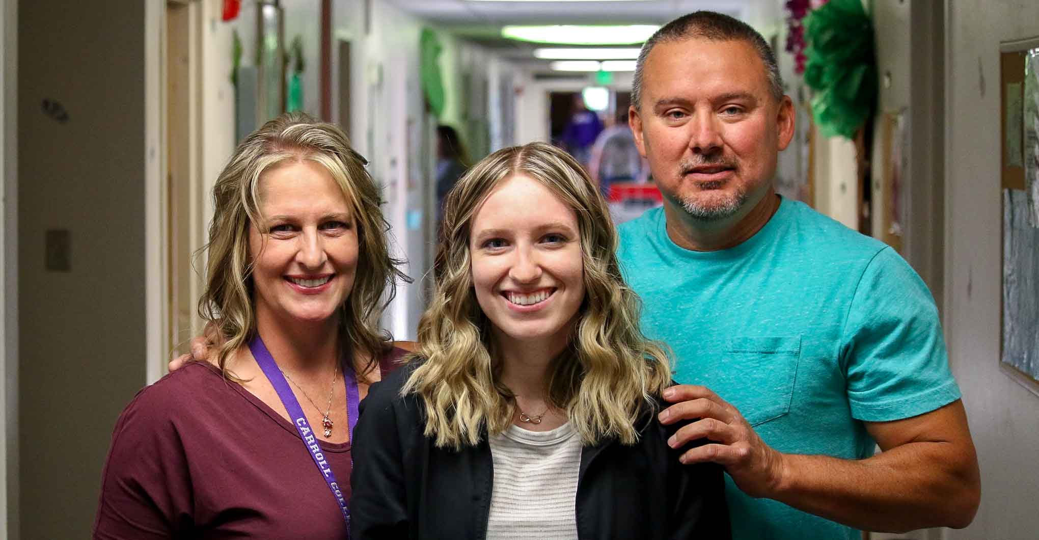 Family, parents of female student