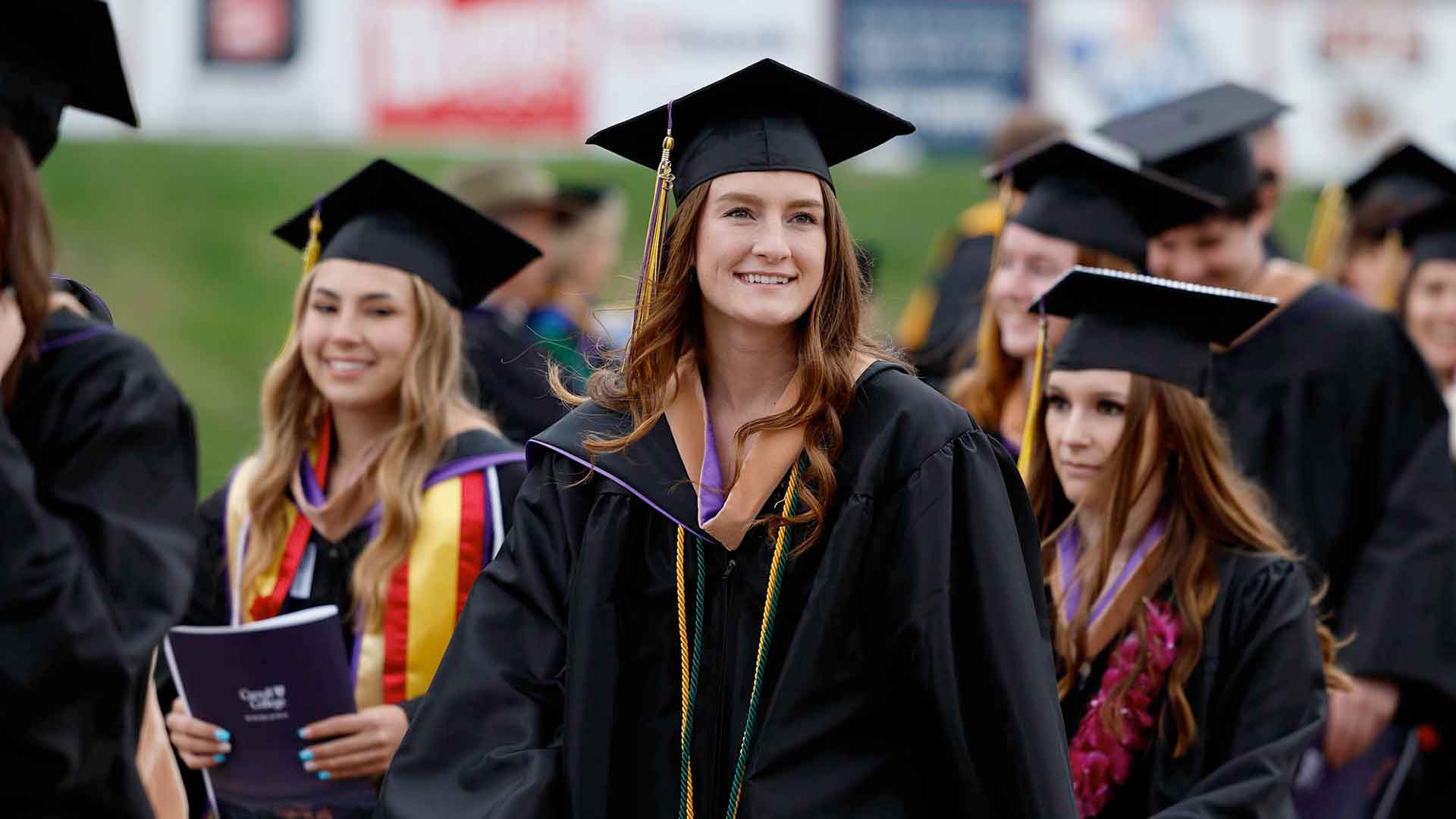 Graduate at Commencement