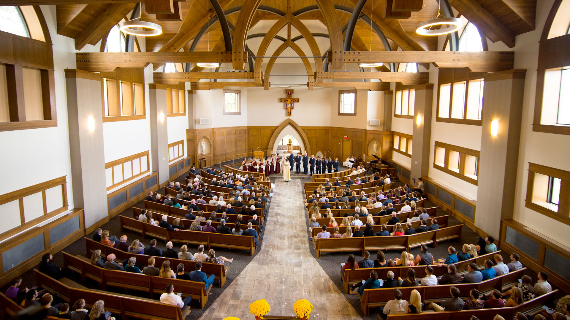 Wedding in All Saints Chapel