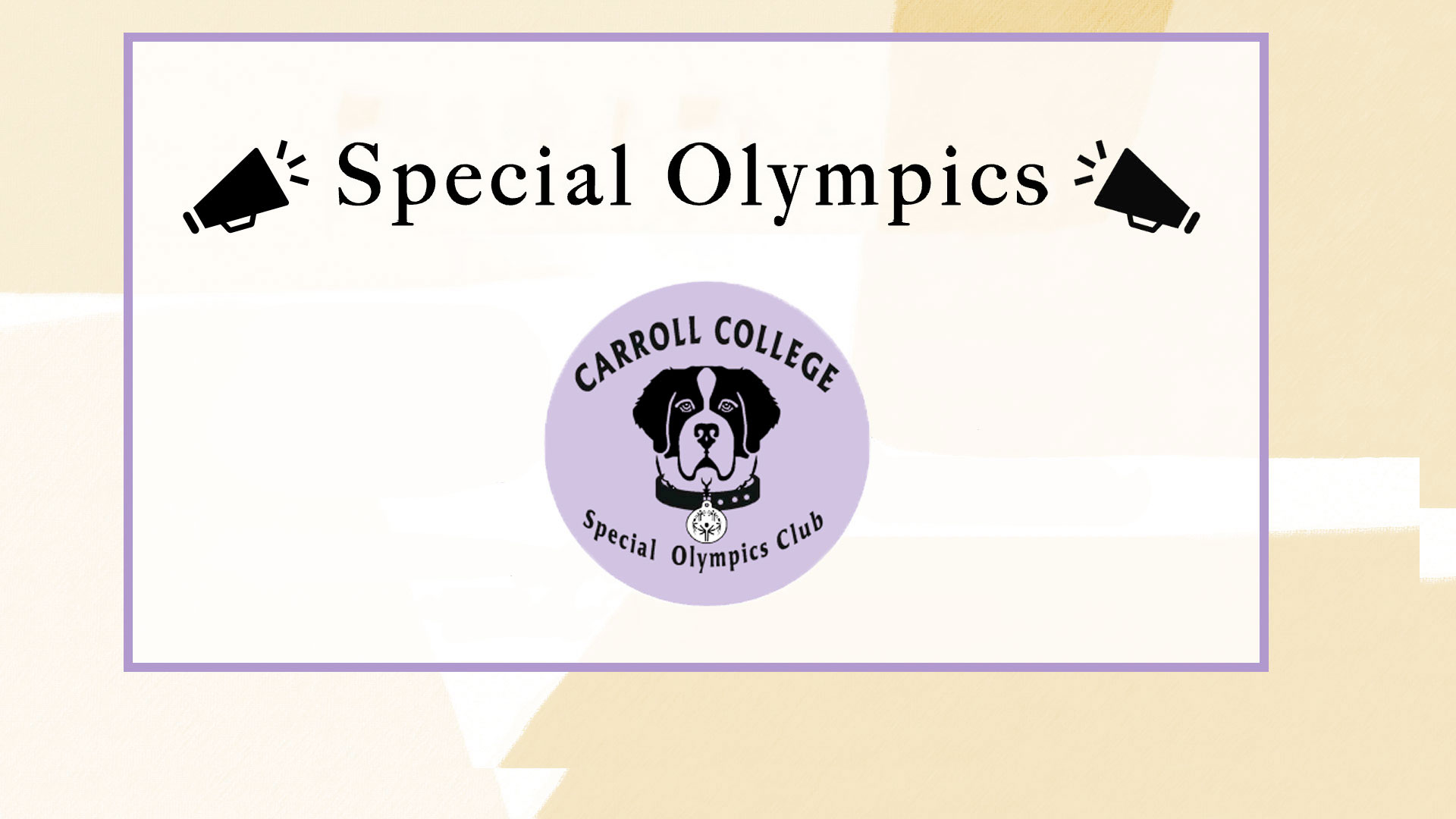 Special Olympics - Unified Workout