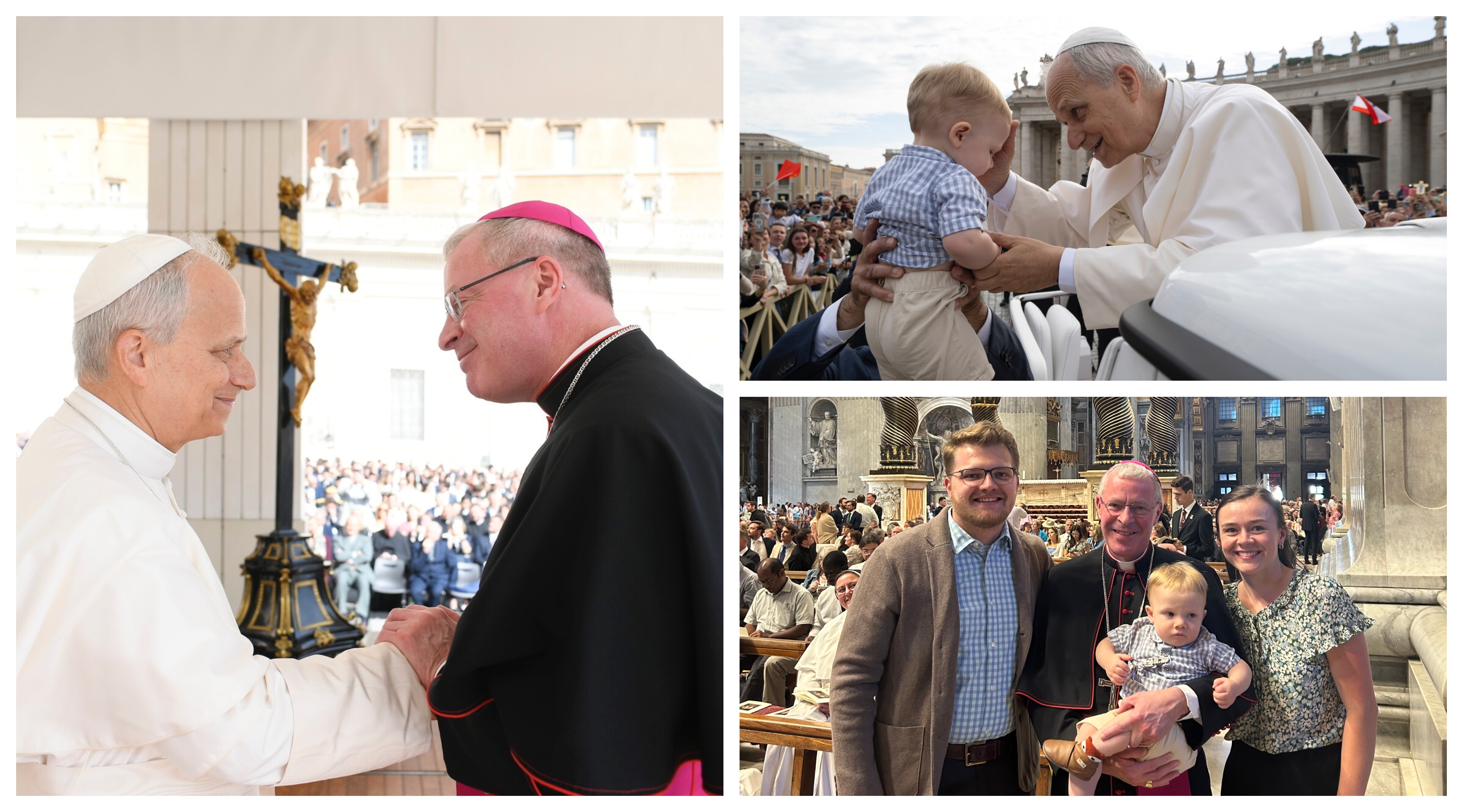 Bishop Vetter and Pope Leo