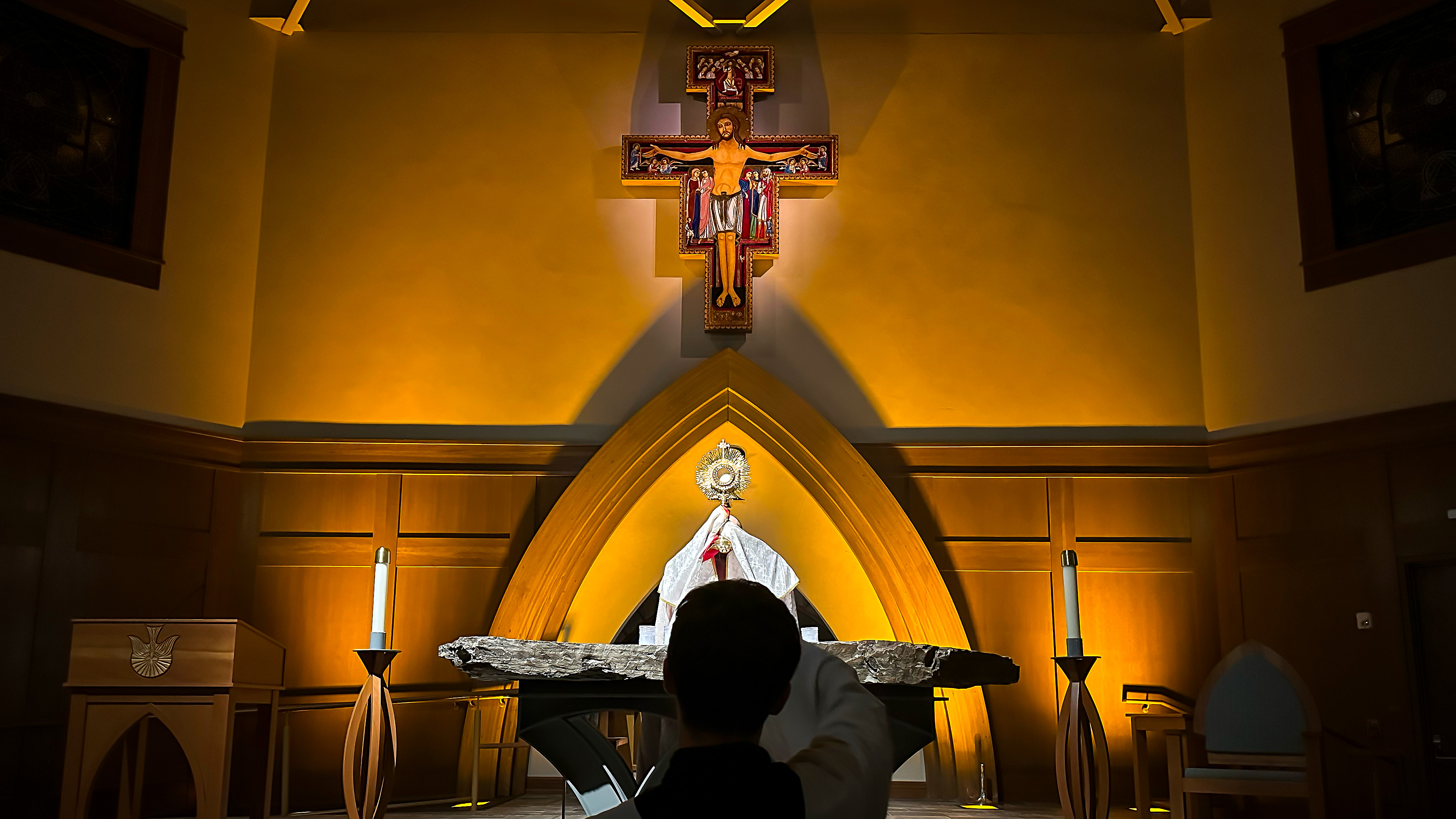 Monstrance in All Saints Chapel