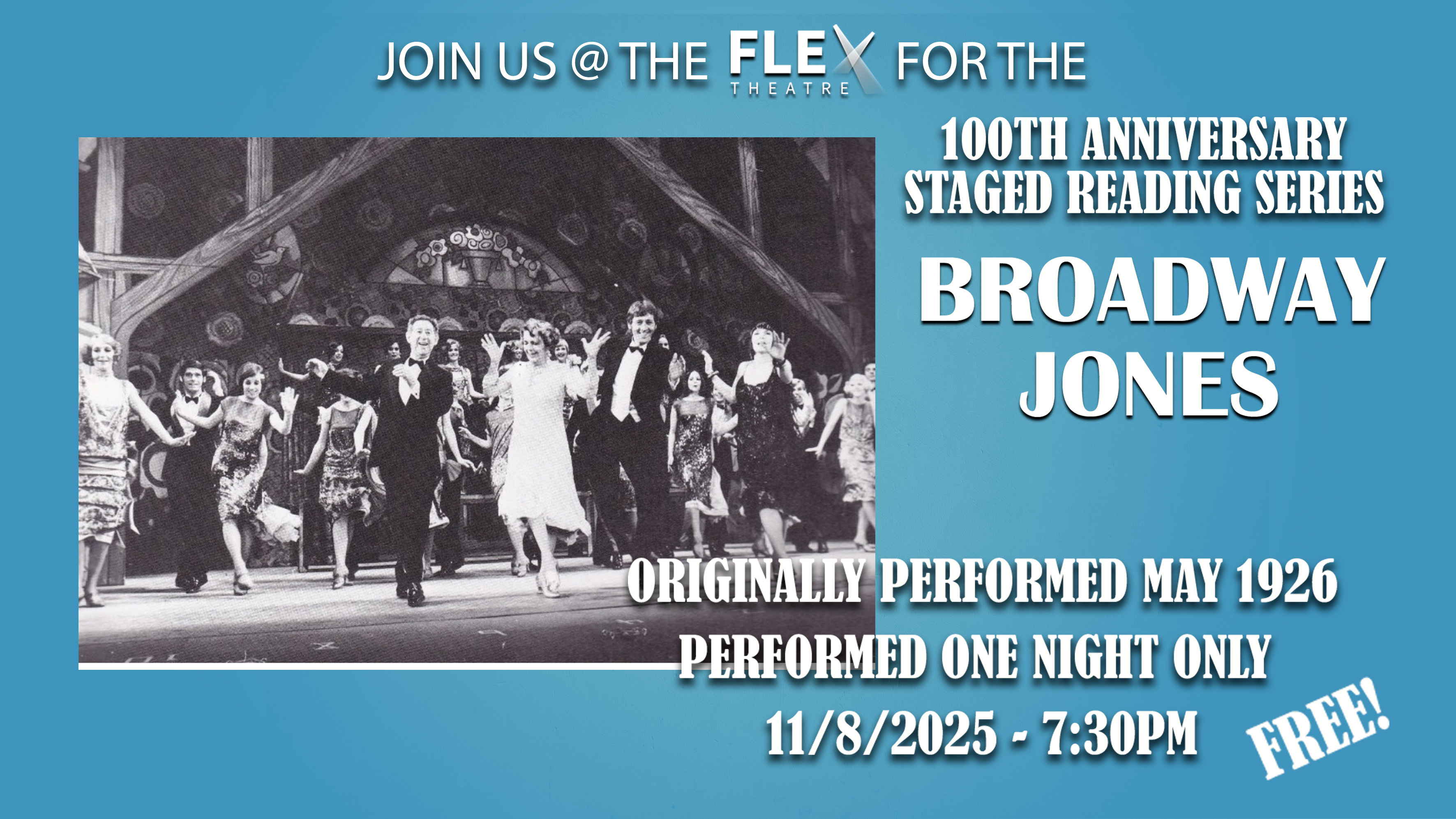 100 Year Staged Reading: Broadway Jones