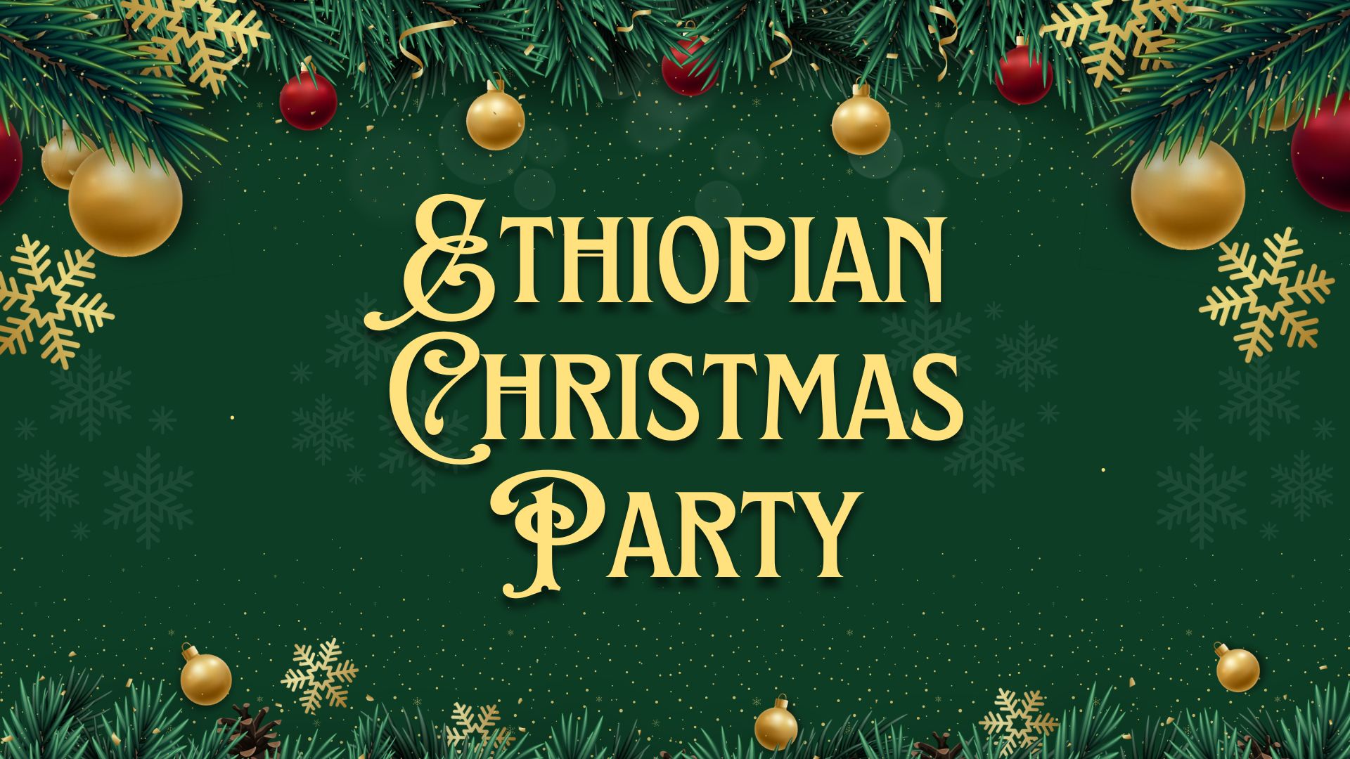 Ethiopian Christmas Party