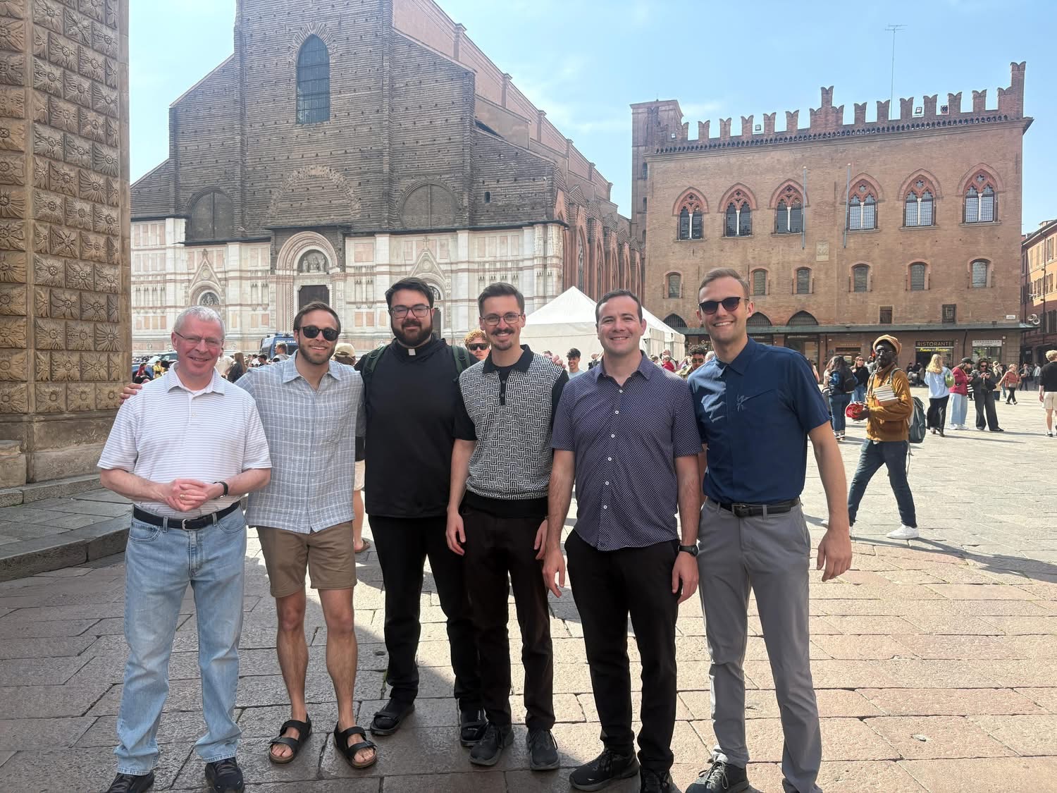 Bishop Vetter in Italy