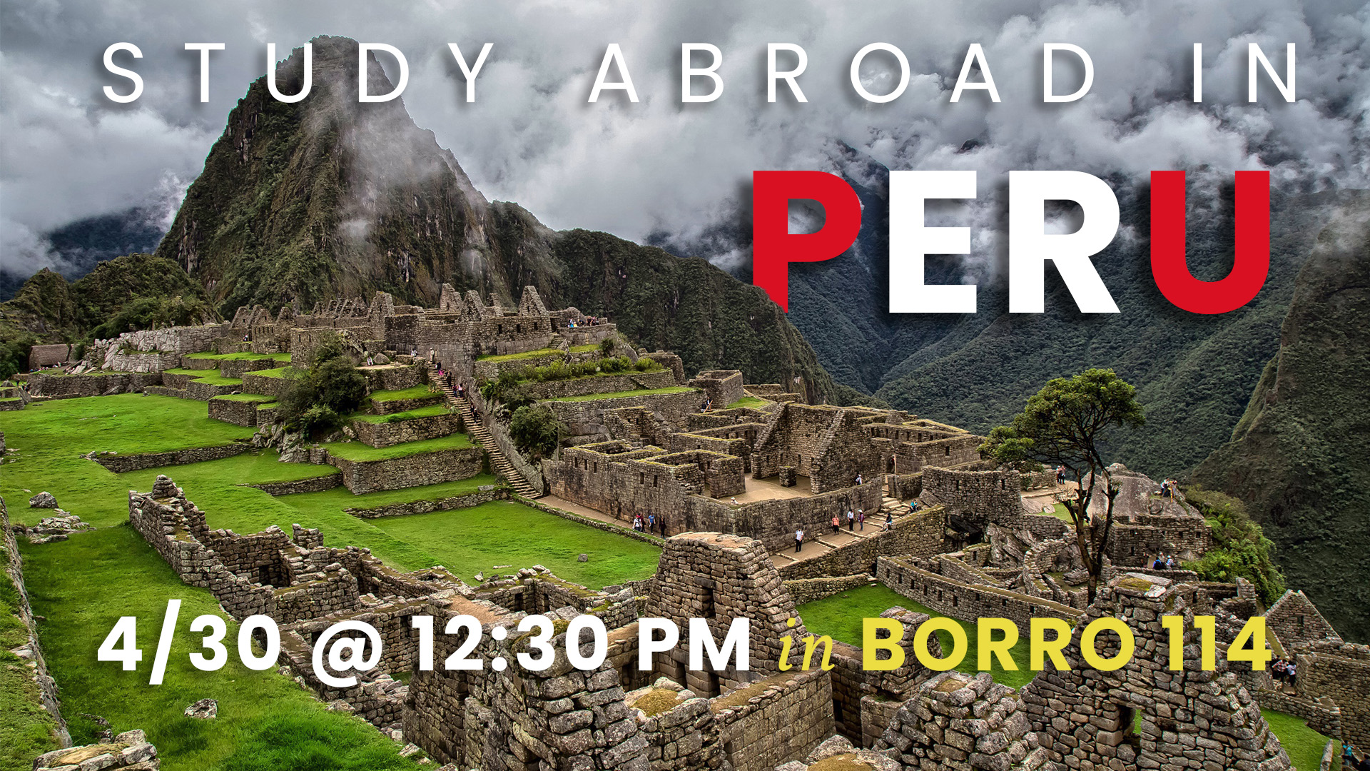 FYI Session: Study Abroad in Peru