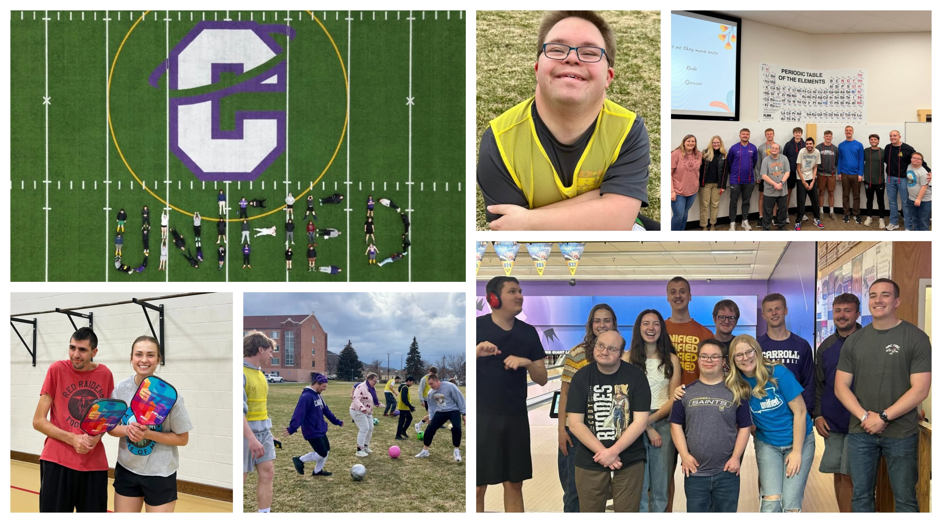 Carroll Special Olympics collage