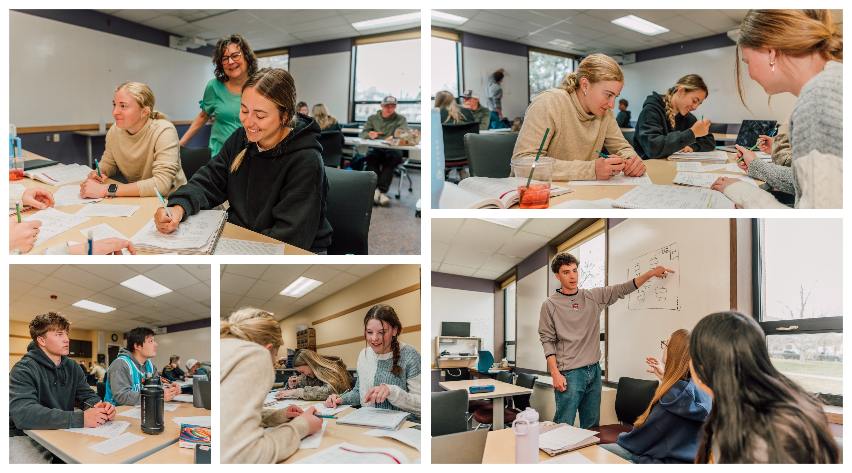 Collage of Education Dept. student photos