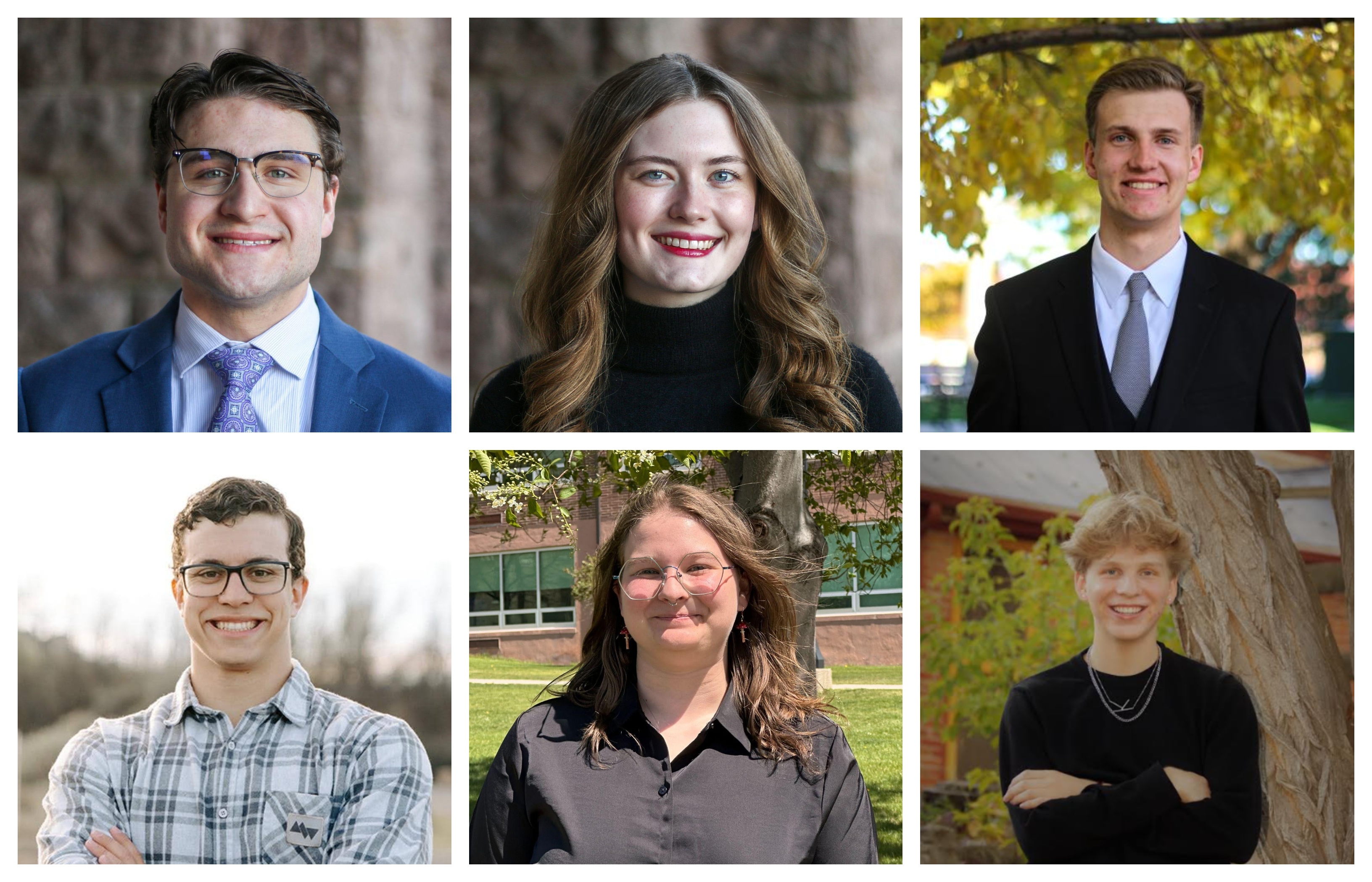 Headshots of Scholarship Nominees