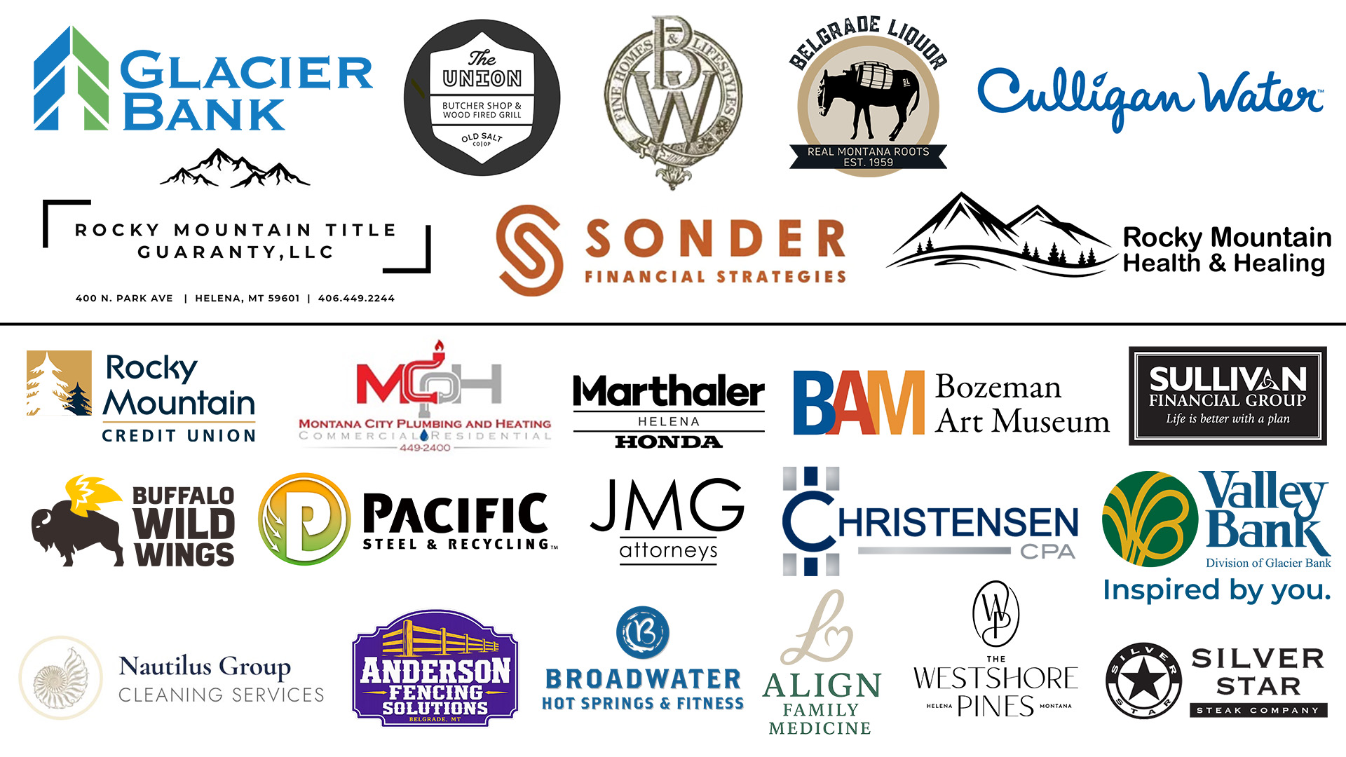 Chamber Choir Sponsors