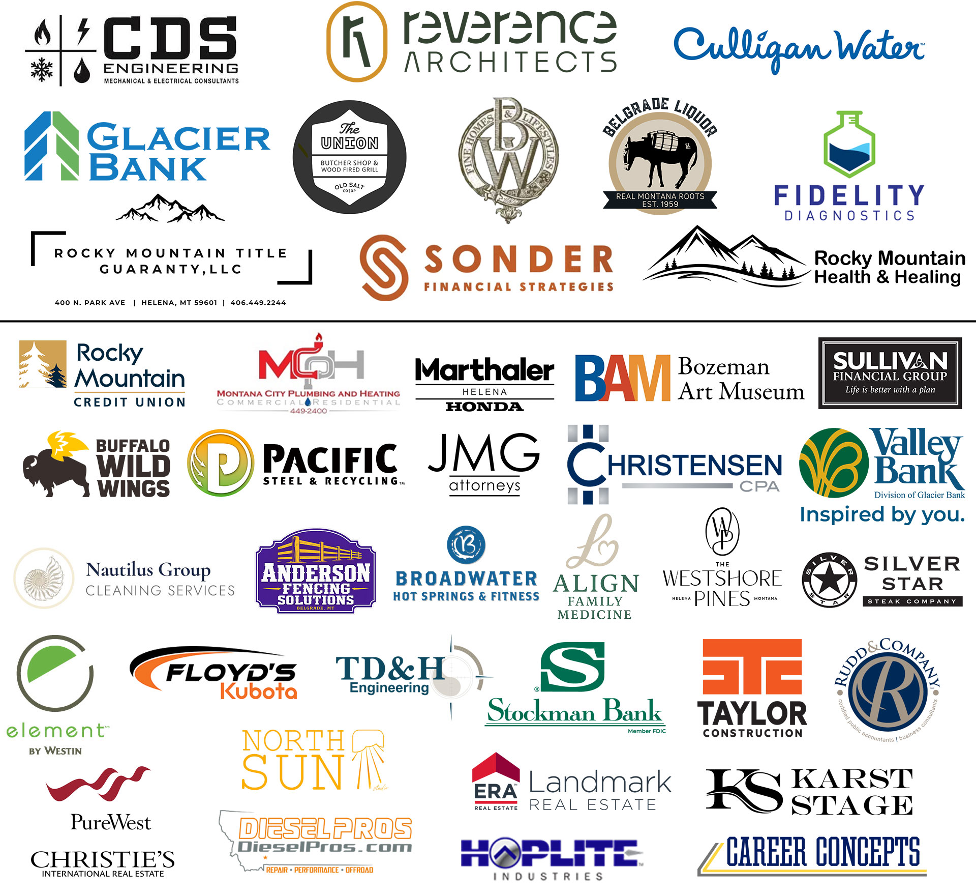 Chamber Choir Sponsors