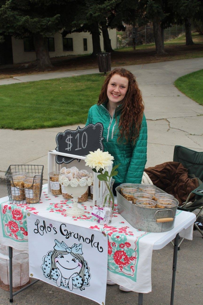 Natalie Kassa at Farmers Market