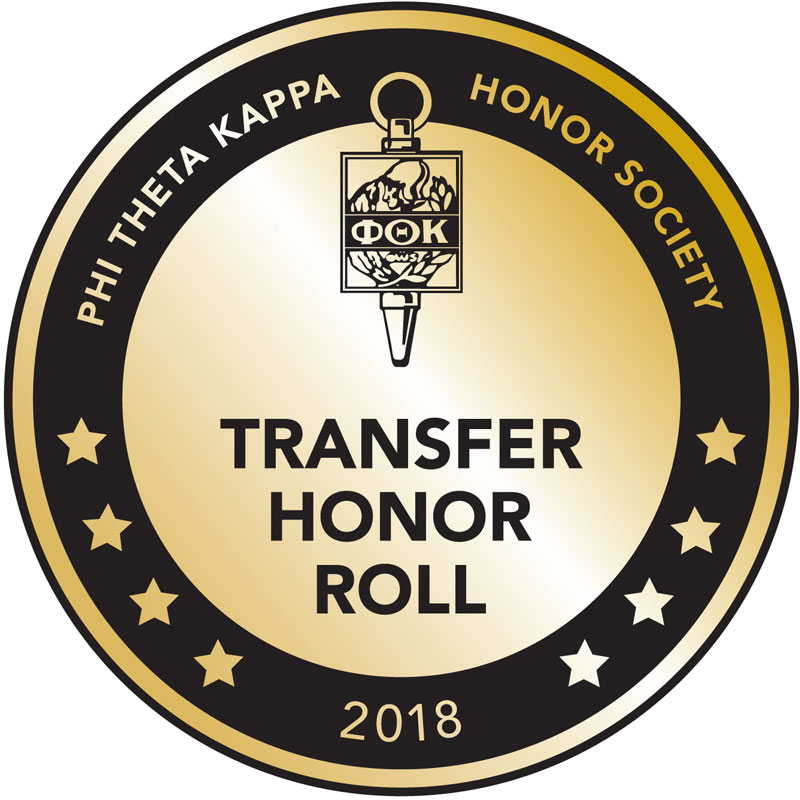 Phi Theta Kappa Honor Society Seal graphic