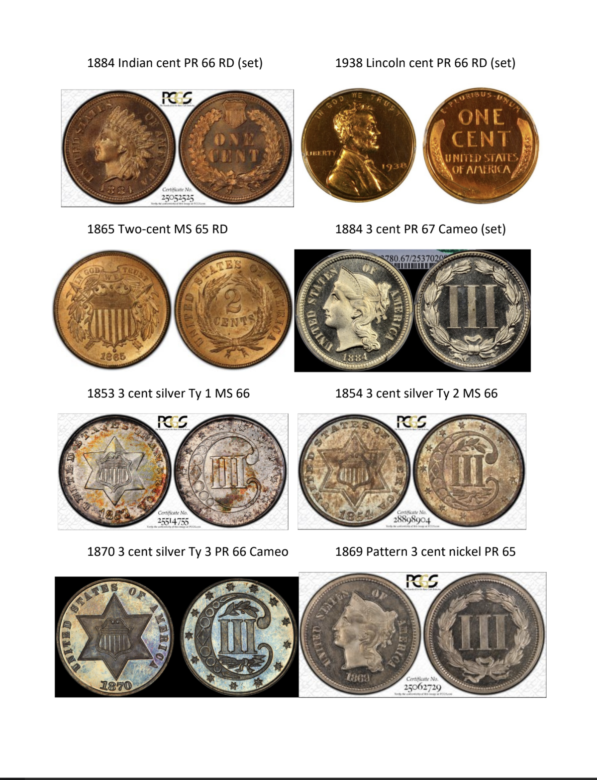 Pierson coins