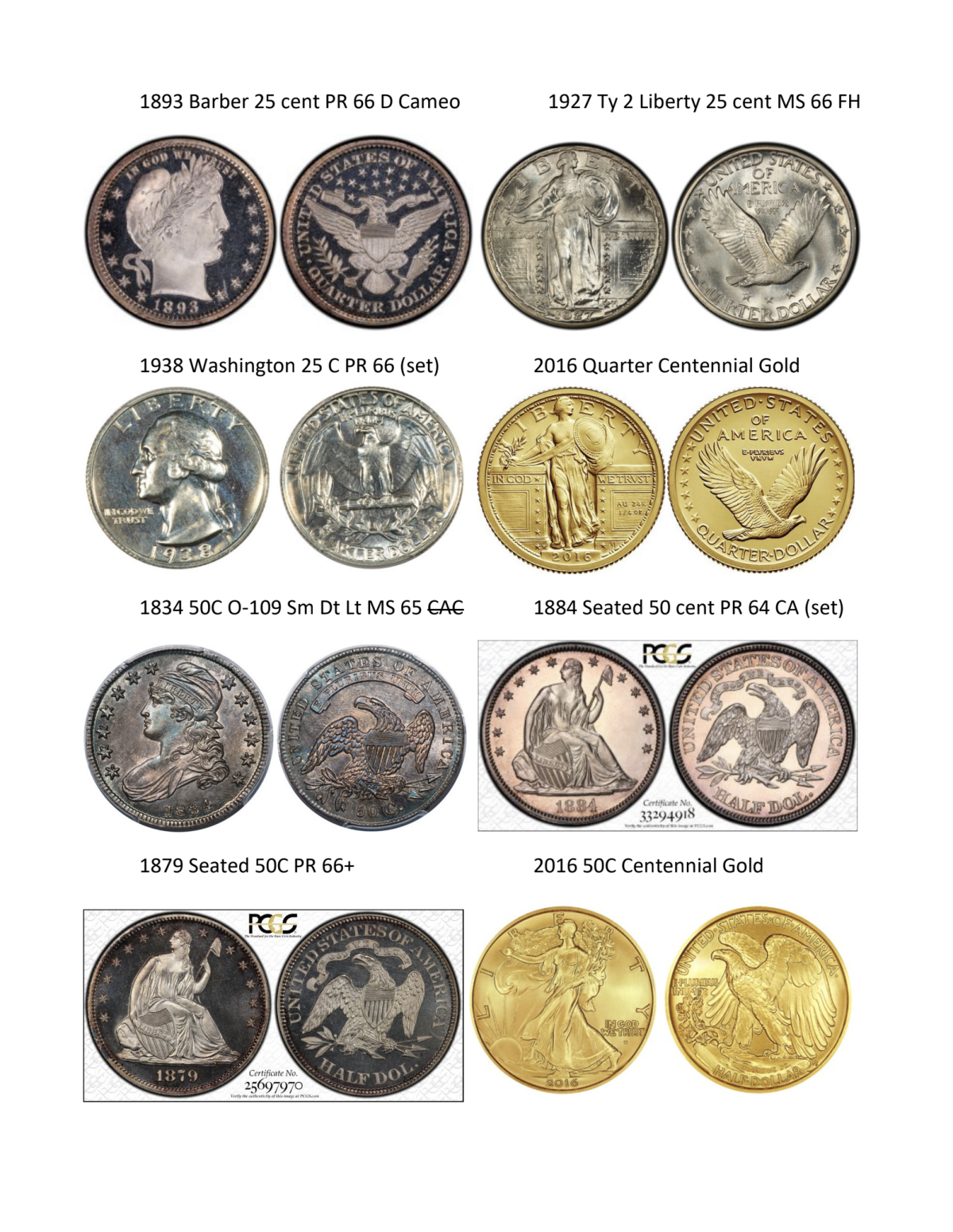 Pierson coins