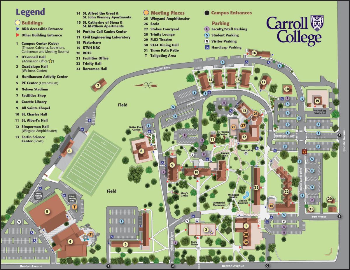 2025 Campus Map Sept