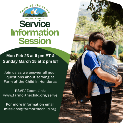 Farm of the Child info session 2/23/26