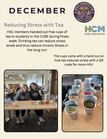 HS Club 2025-2026 Newsletter - December