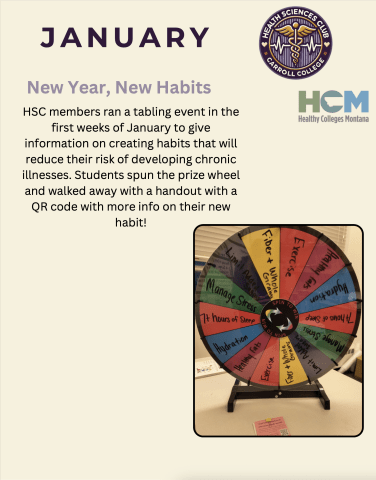HS Club 2025-2026 Newsletter - January