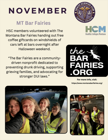 HS Club 2025-2026 Newsletter - November