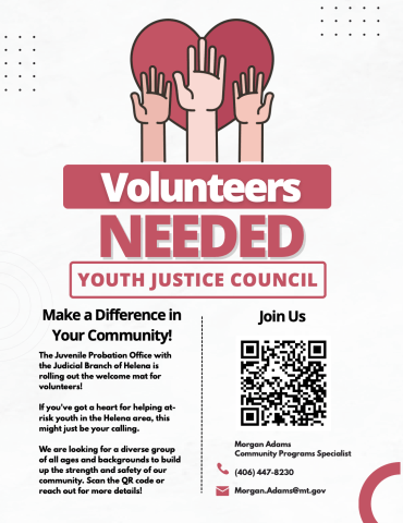 Youth Justice Council flyer
