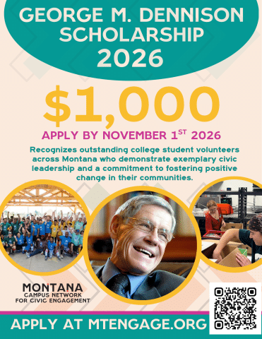 Dennison Scholarship flyer
