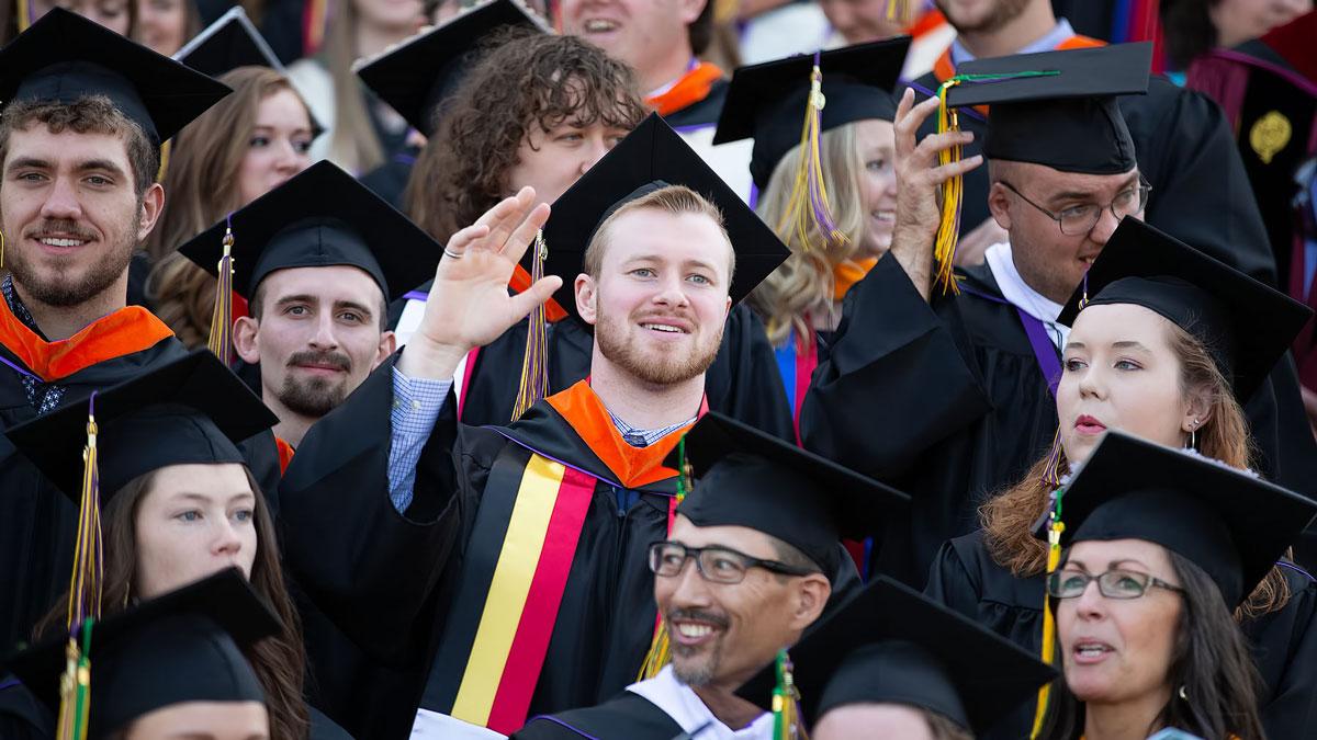 Photo of Carroll College graduates