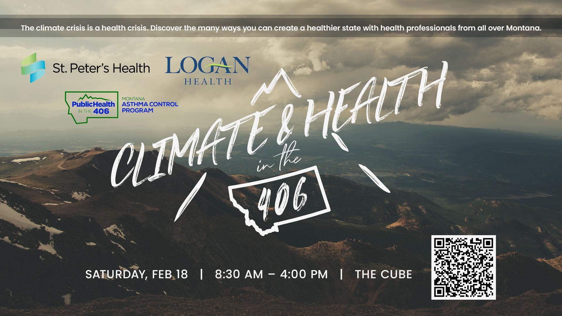 Climate & Health 406 Conference graphic