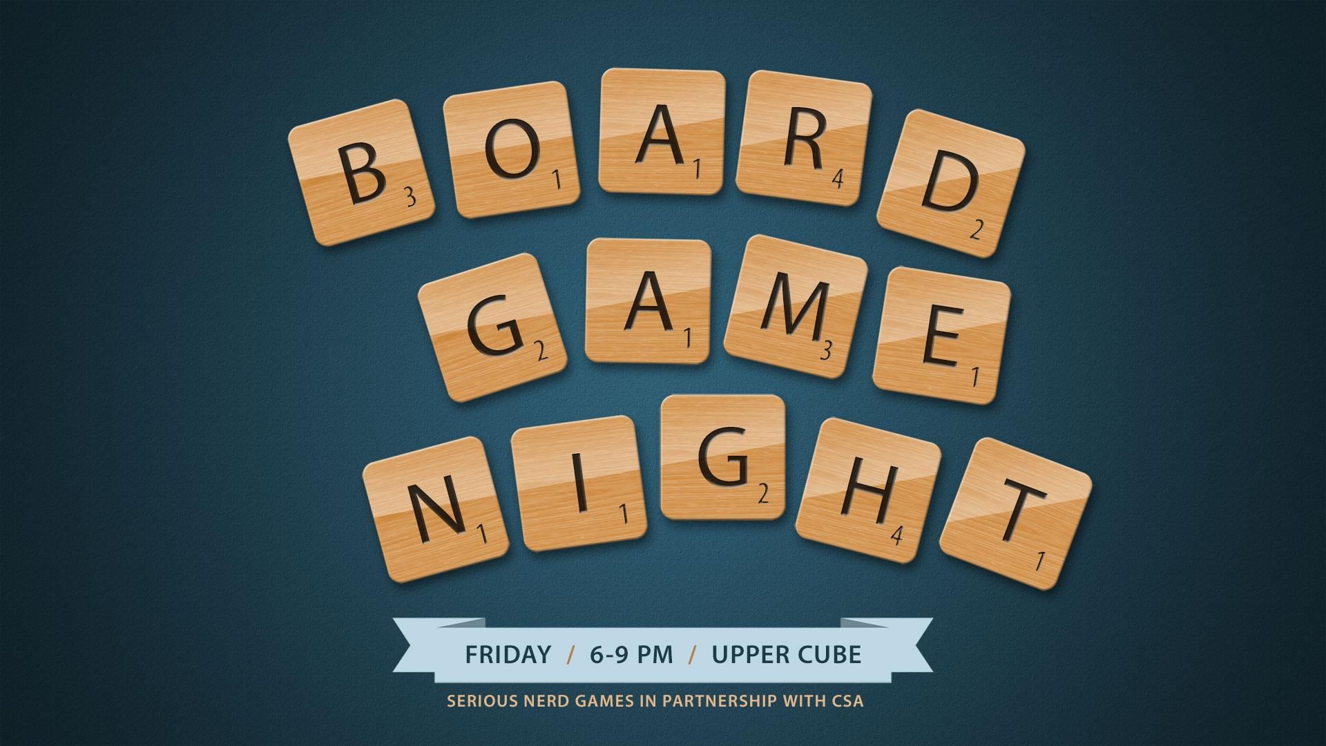 Board Game Night graphic