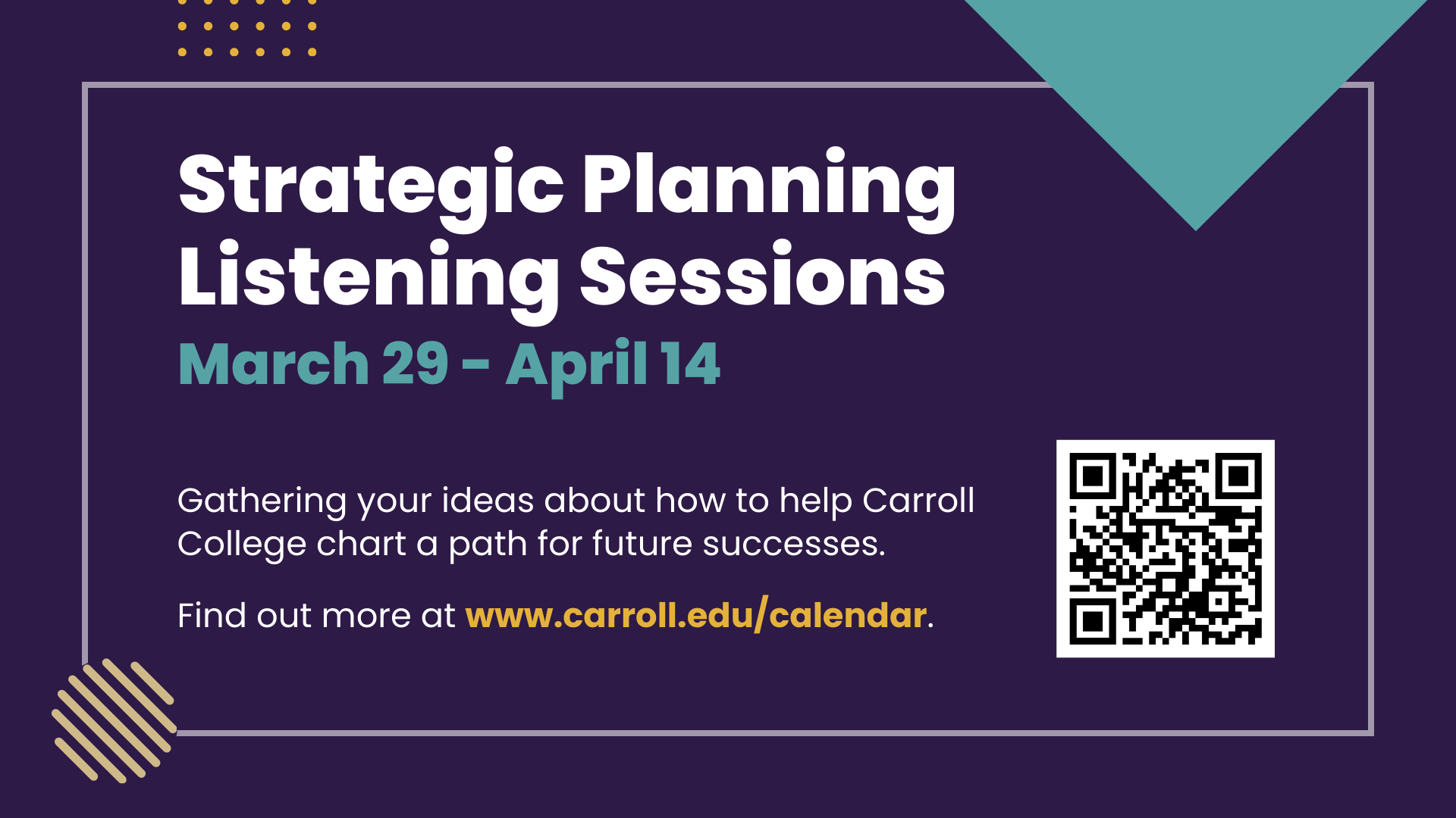 Carroll College Strategic Planning