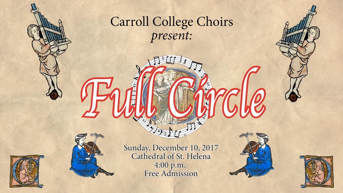 Graphic for Carroll presents Christmas Choirs Concert
