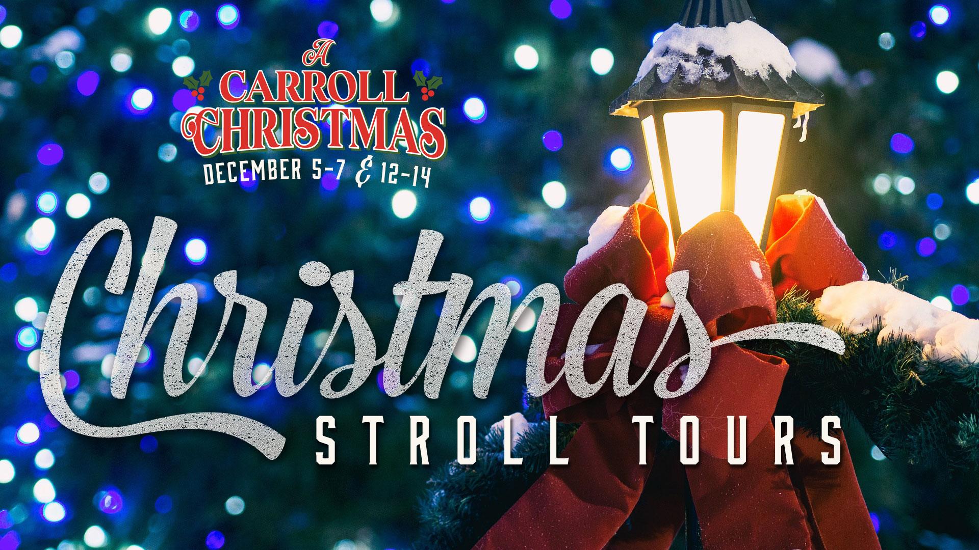 Christmas Stroll Tours graphic
