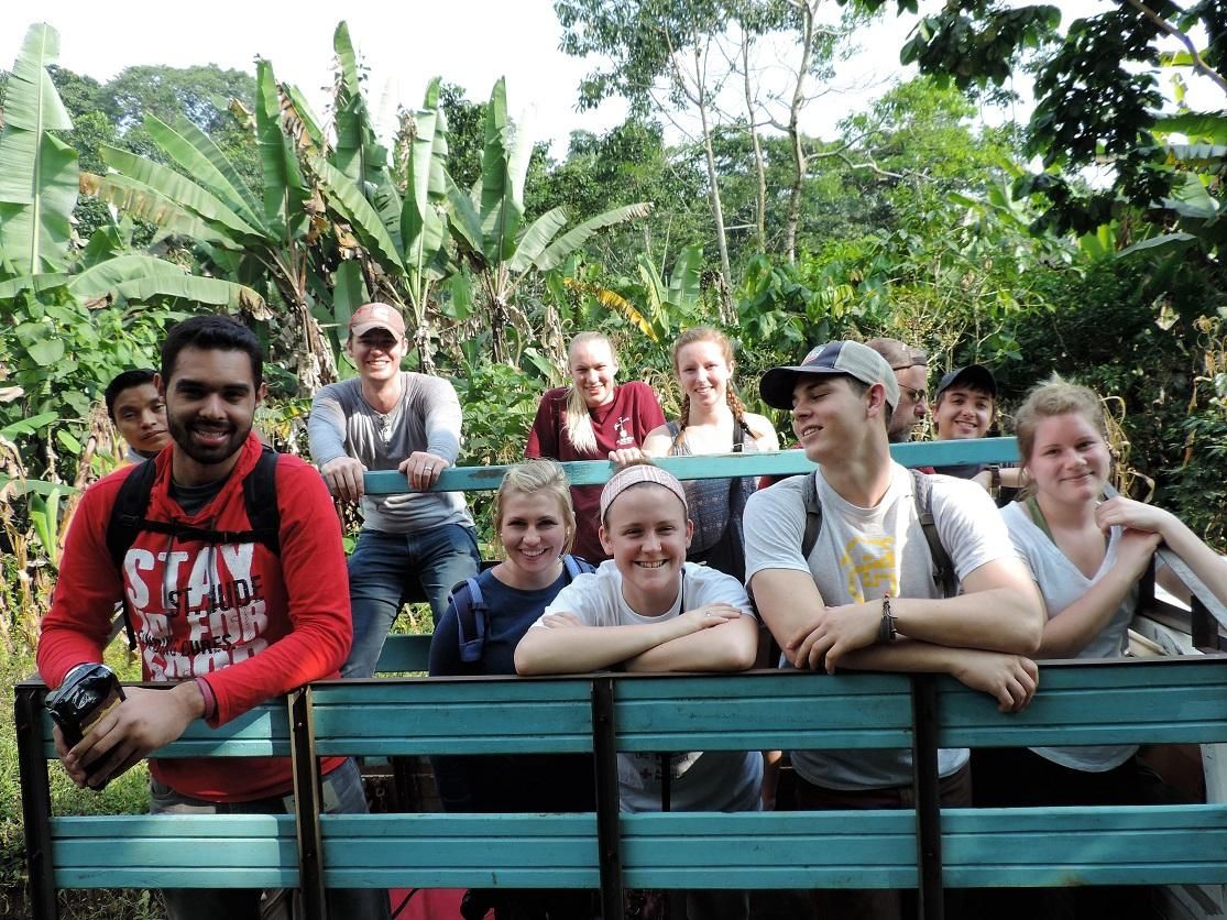 Carroll College Engineering Students in Guatemala