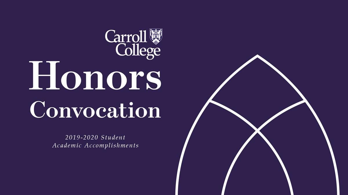 Honors Convocation Graphic