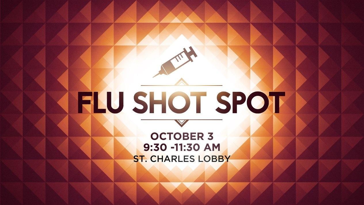 Flu Shot Spot graphic