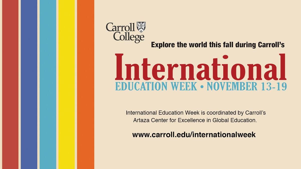 International Education Week Graphic