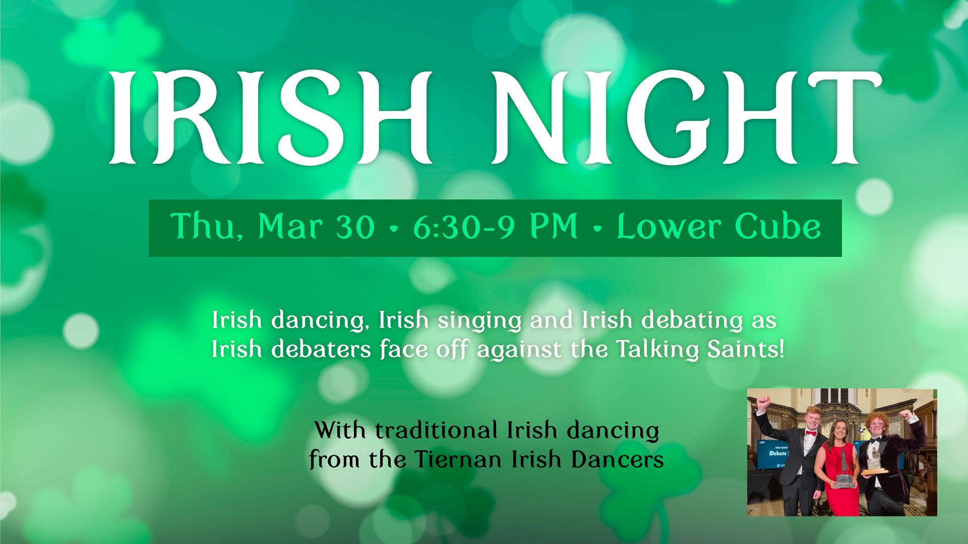 Irish Night at Carroll