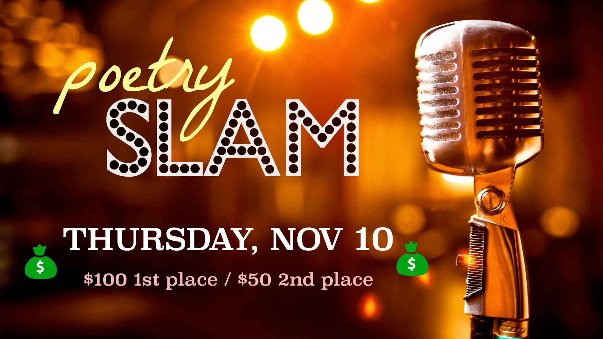 Graphic for Poetry Slam