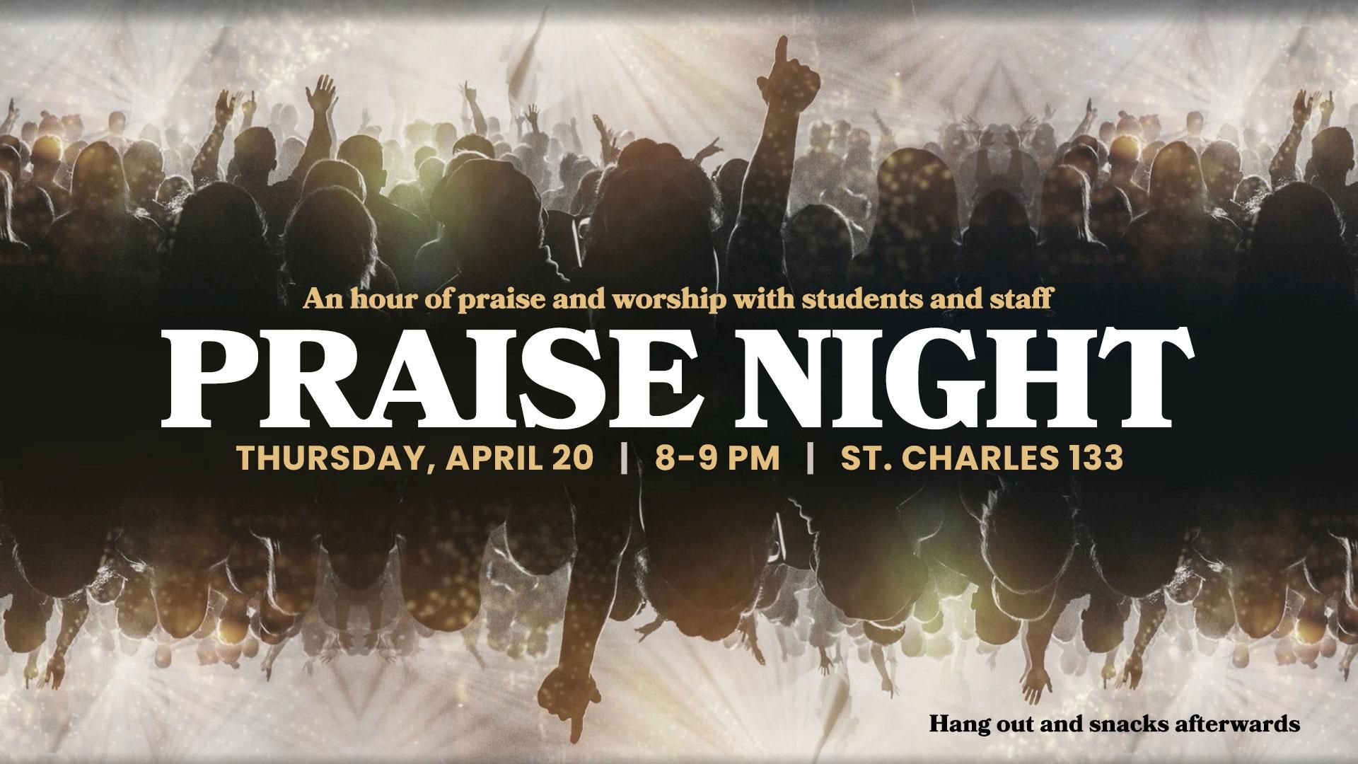 Praise Night graphic