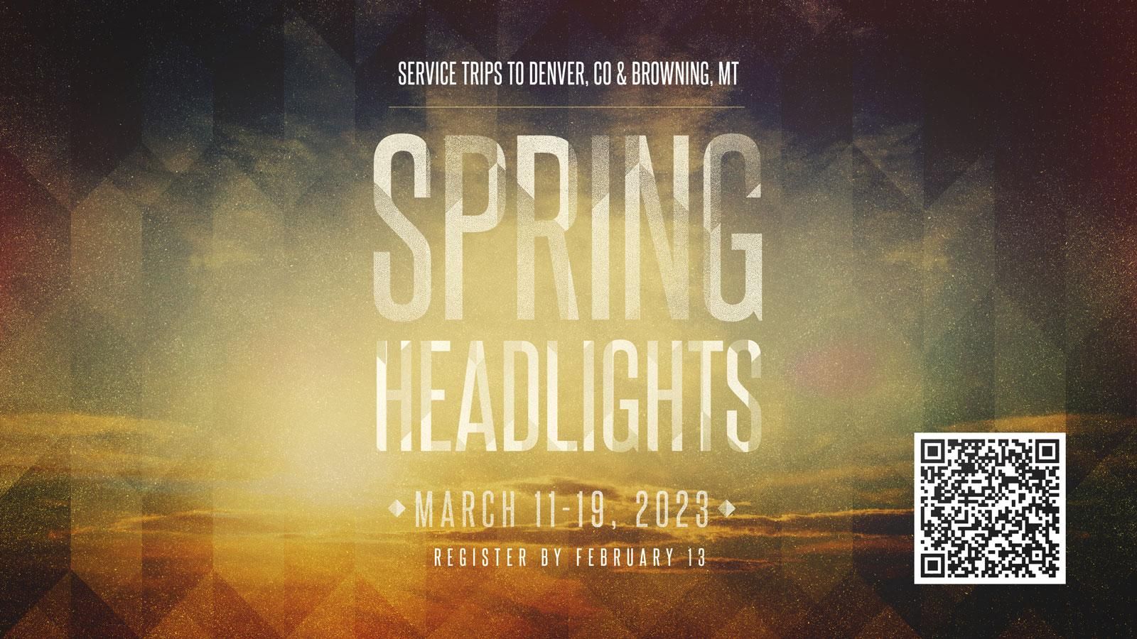 Spring Headlights graphic
