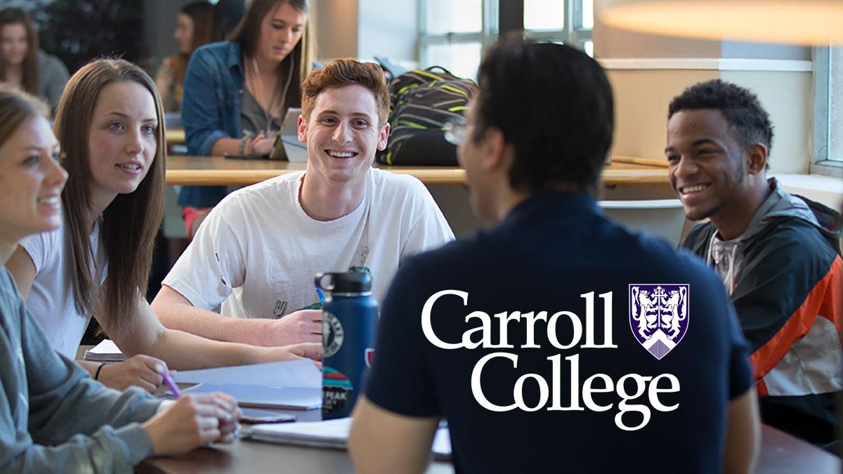 Carroll Student Studying Together