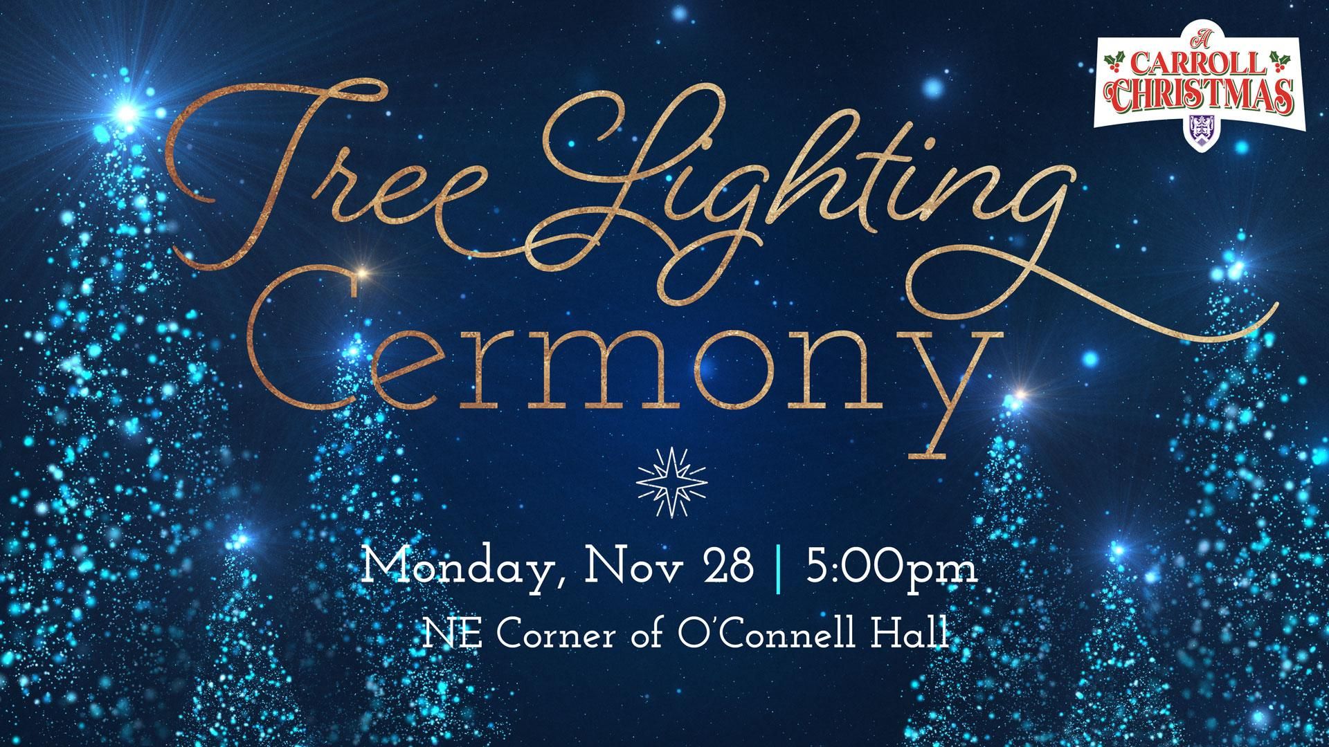 Tree Lighting Ceremony Carroll College